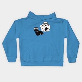 Penguinscoop - cookies and cream Kids Hoodie